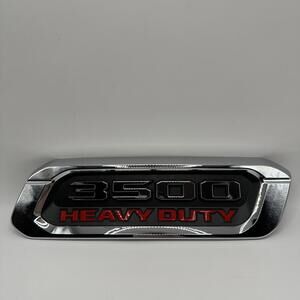 Dodge RAM 3500 Heavy Duty Chrome Emblem P68362219AB Passenger Side